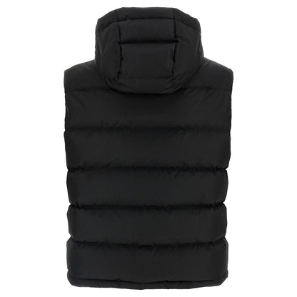 Valentino Garavani Black Polyamide Sleeveless Jacket