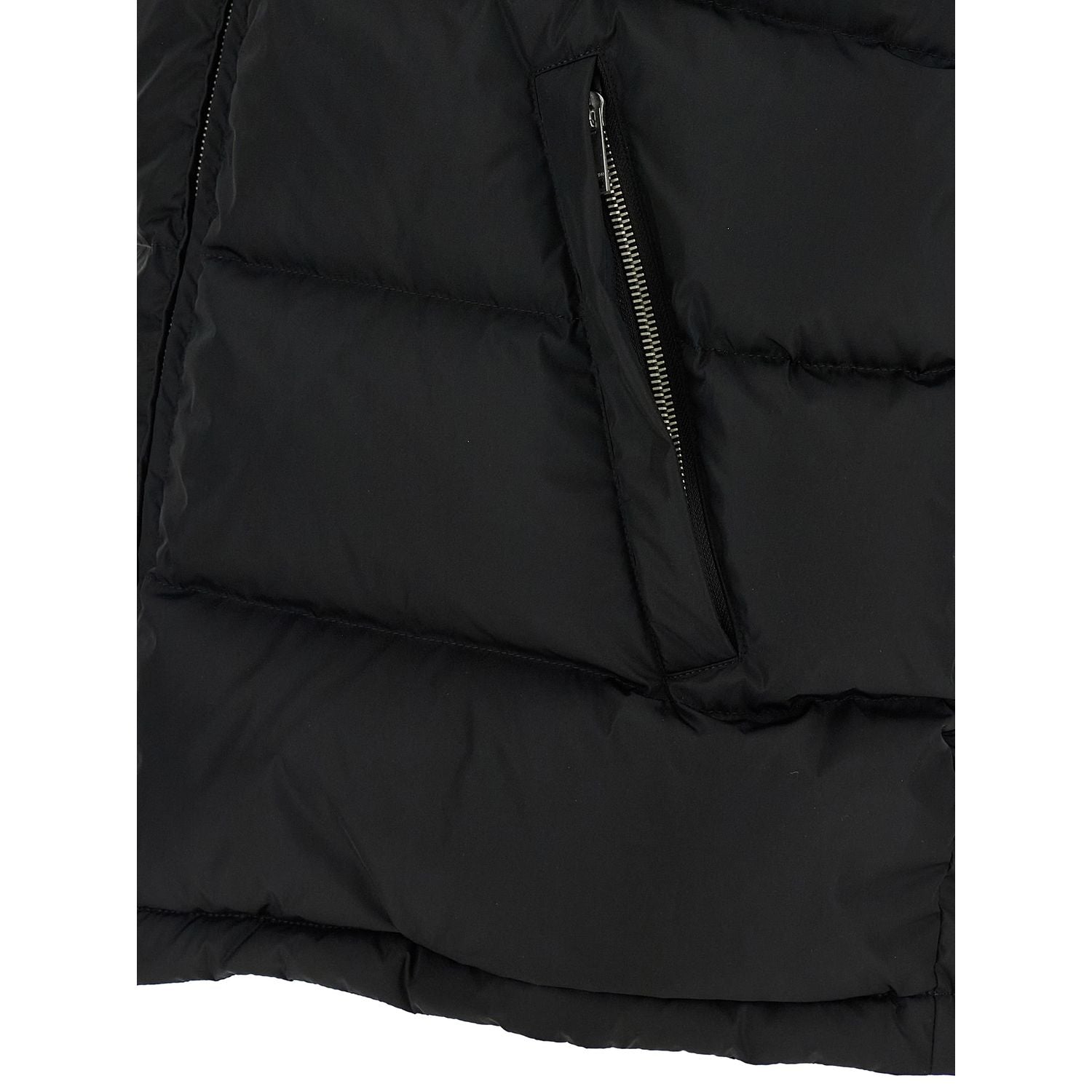 Valentino Garavani Black Polyamide Sleeveless Jacket