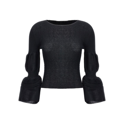 Issey Miyake Black Polyester Sweatshirt
