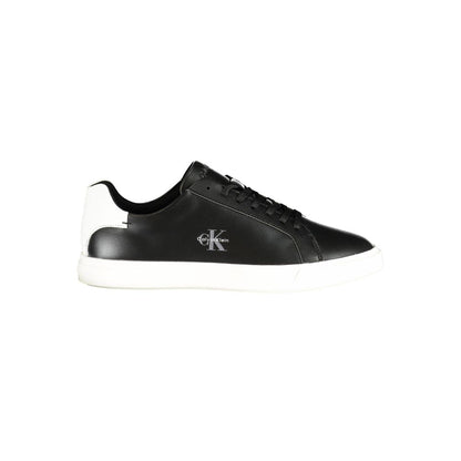 Calvin Klein Black Polyurethane Womens Sneaker
