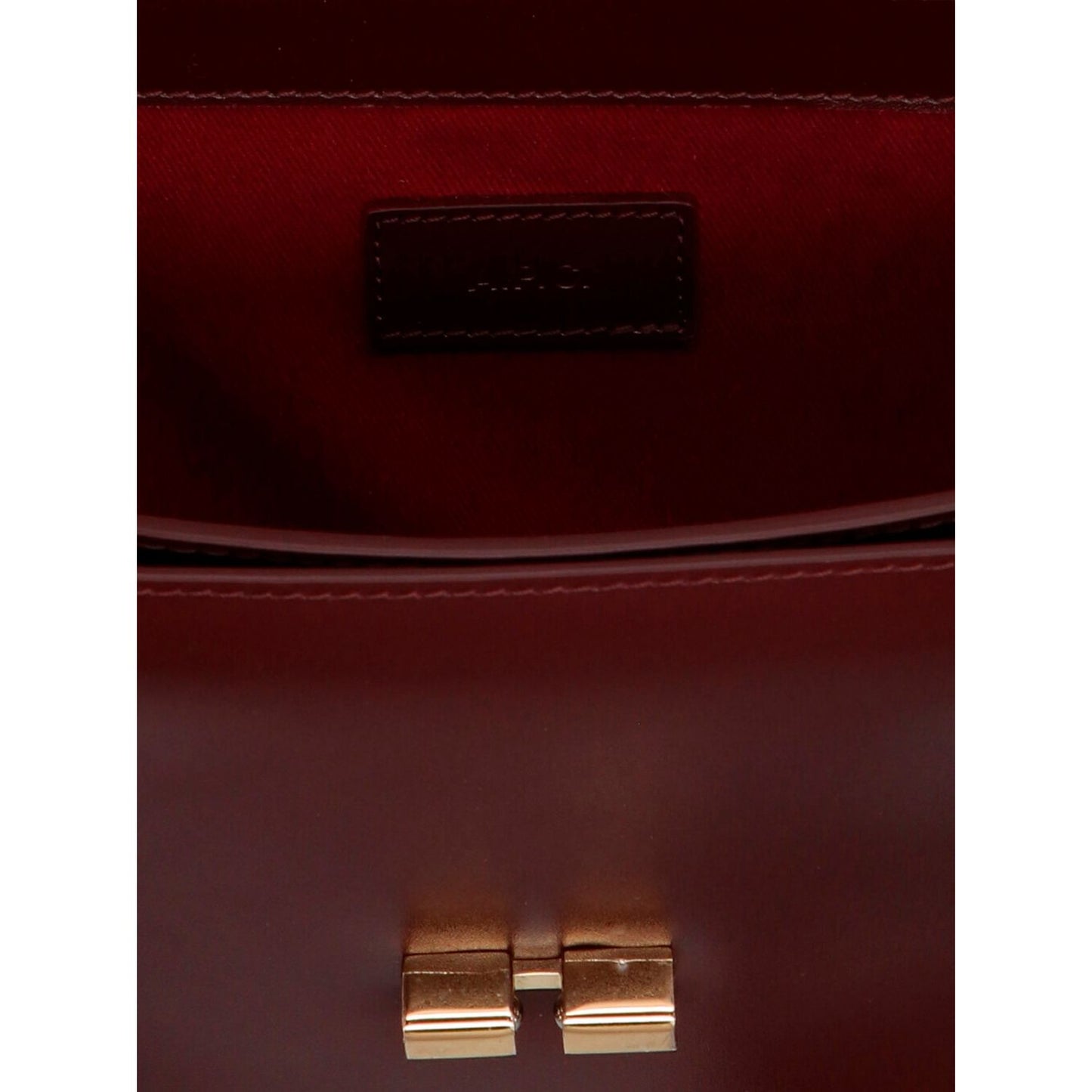 A.P.C. Bordeaux Cowhide Crossbody Bag