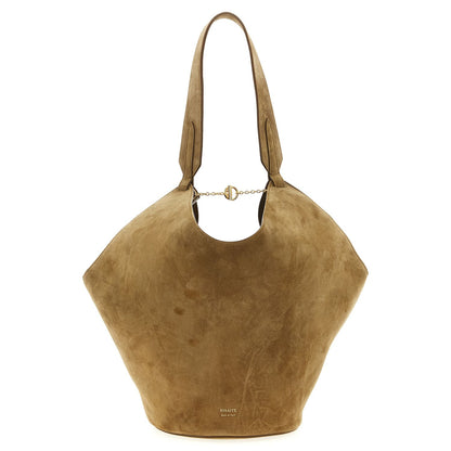 Khaite Brown Calfskin Tote Bag