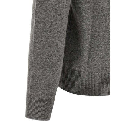 Brunello Cucinelli Gray Cashmere Cardigan