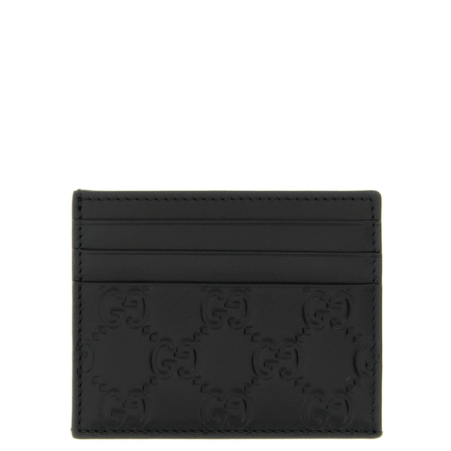 Gucci Black Calfskin Cardholder