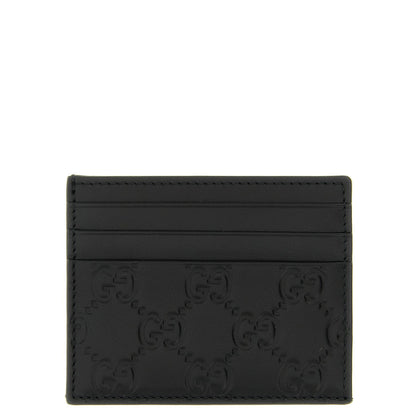 Gucci Black Calfskin Cardholder