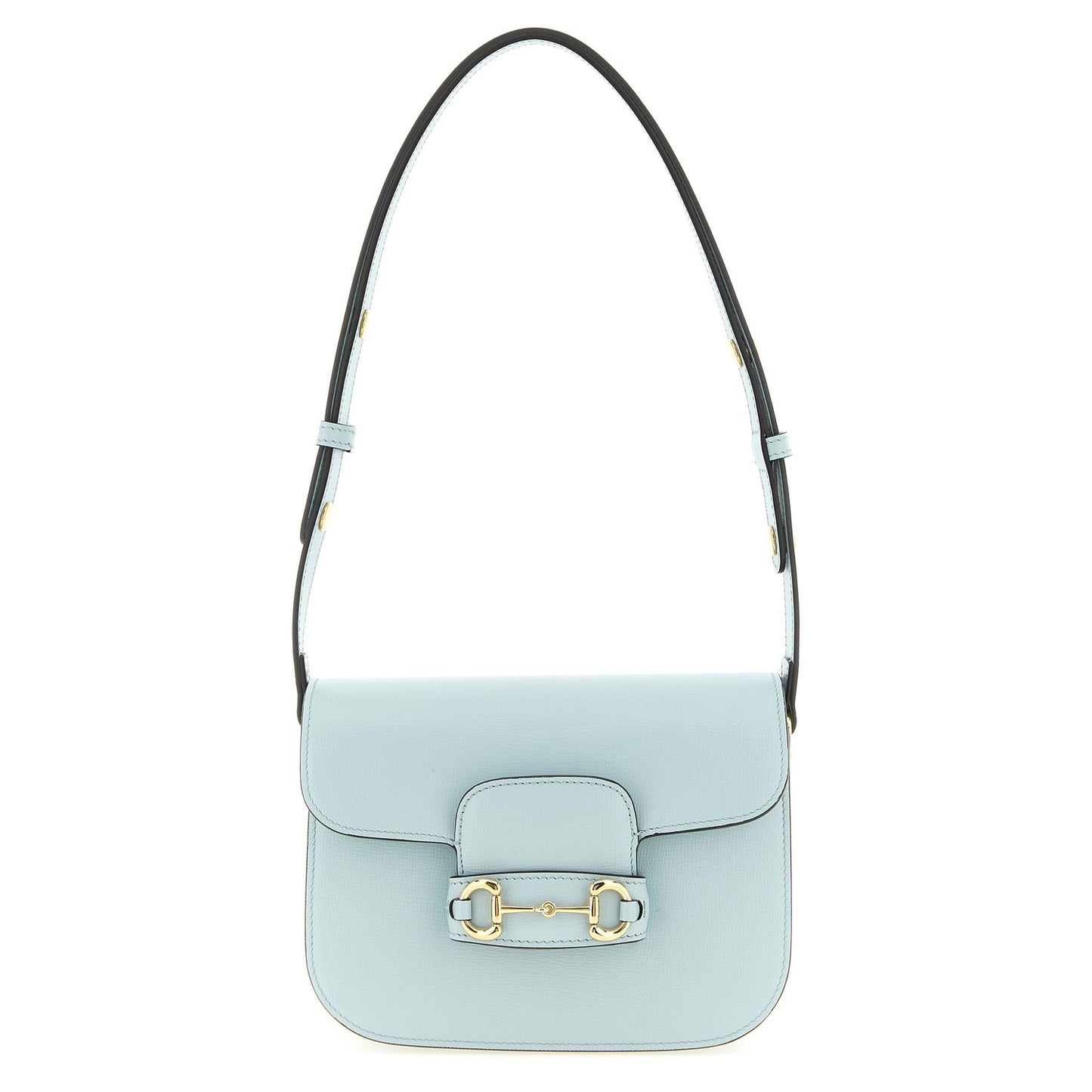 Gucci Blue Calfskin Shoulder Bag