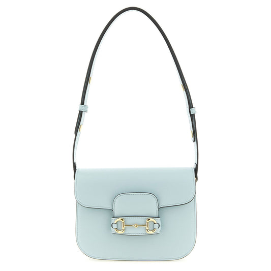 Gucci Blue Calfskin Shoulder Bag