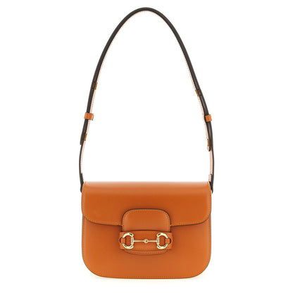 Gucci Orange Calfskin Shoulder Bag