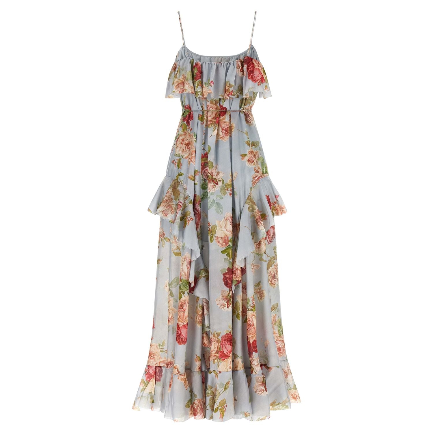 Zimmermann Multicolor Silk Long Dress