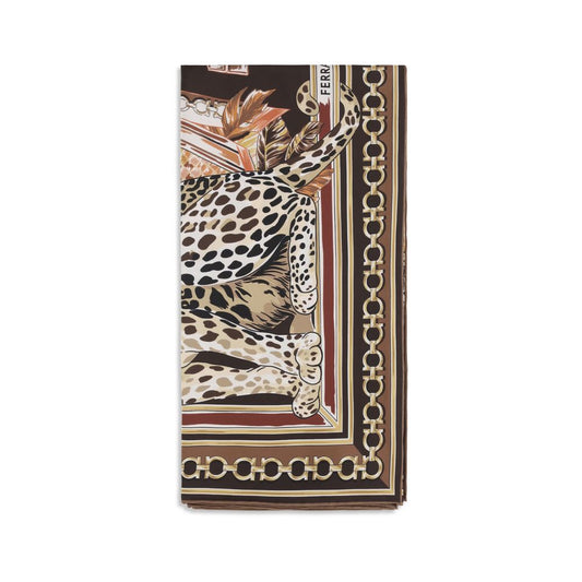 Ferragamo Multicolor Silk Foulard