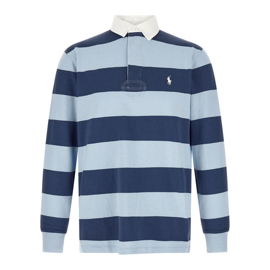 Polo Ralph Lauren Blue Cotton Polo Shirt