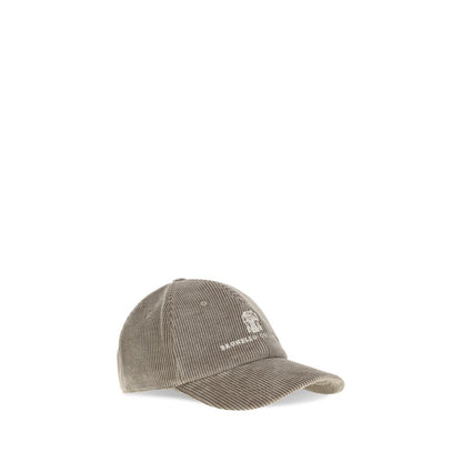 Brunello Cucinelli Beige Cotton Cap (Baseball Hat)