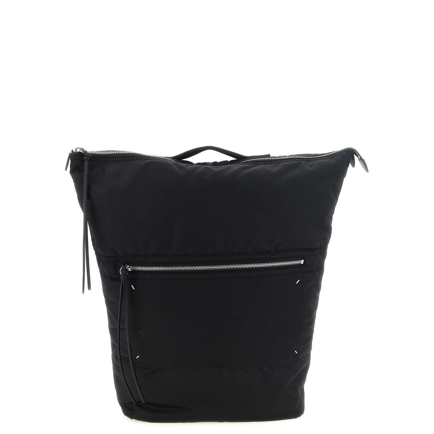 Maison Margiela Black Polyamide Backpack