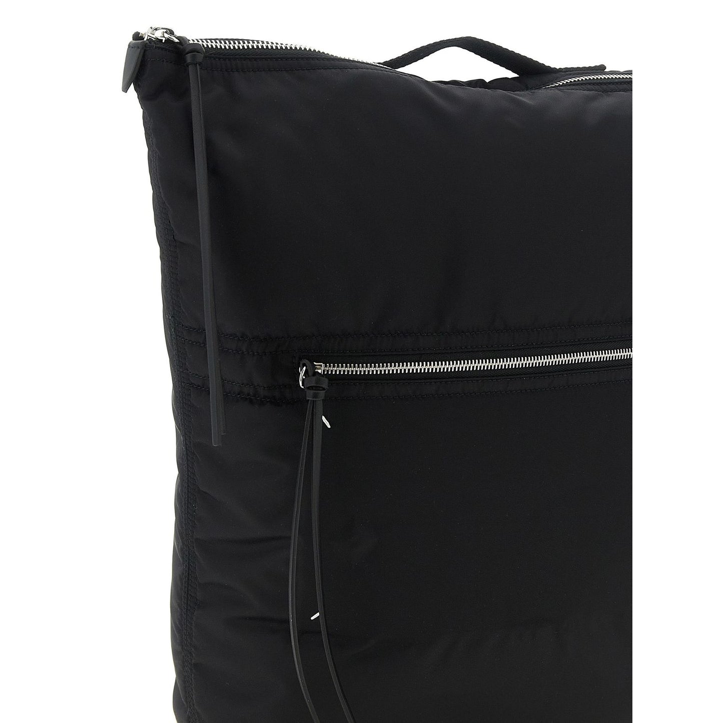 Maison Margiela Black Polyamide Backpack