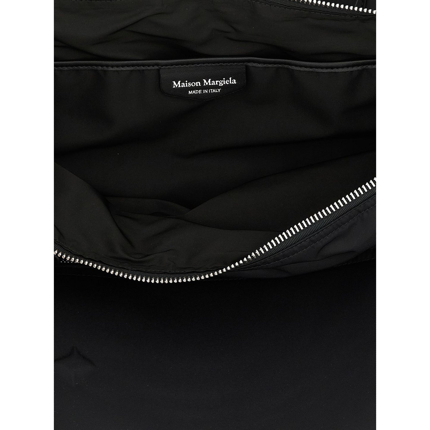 Maison Margiela Black Polyamide Backpack