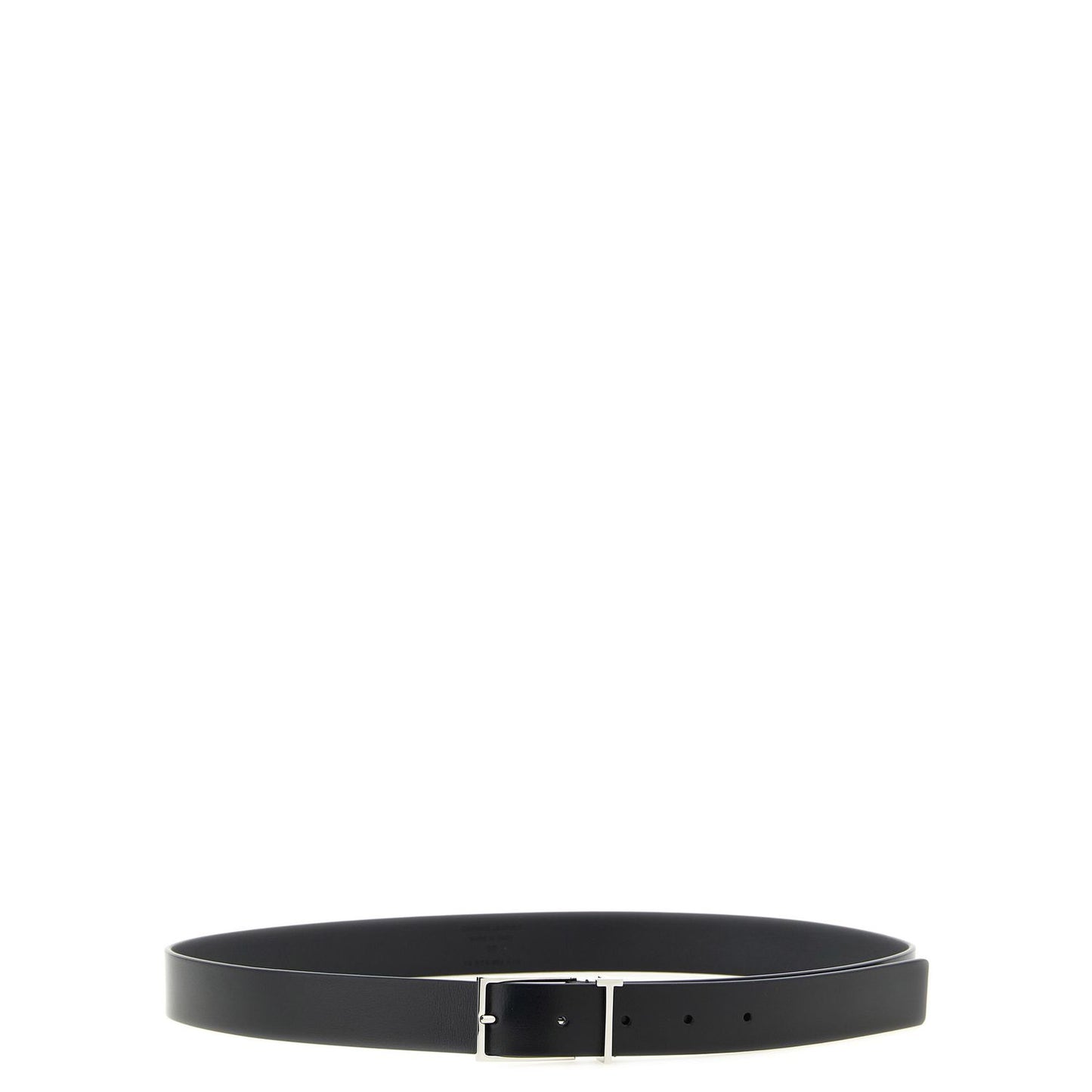 Tom Ford Black Calfskin Thin Belt