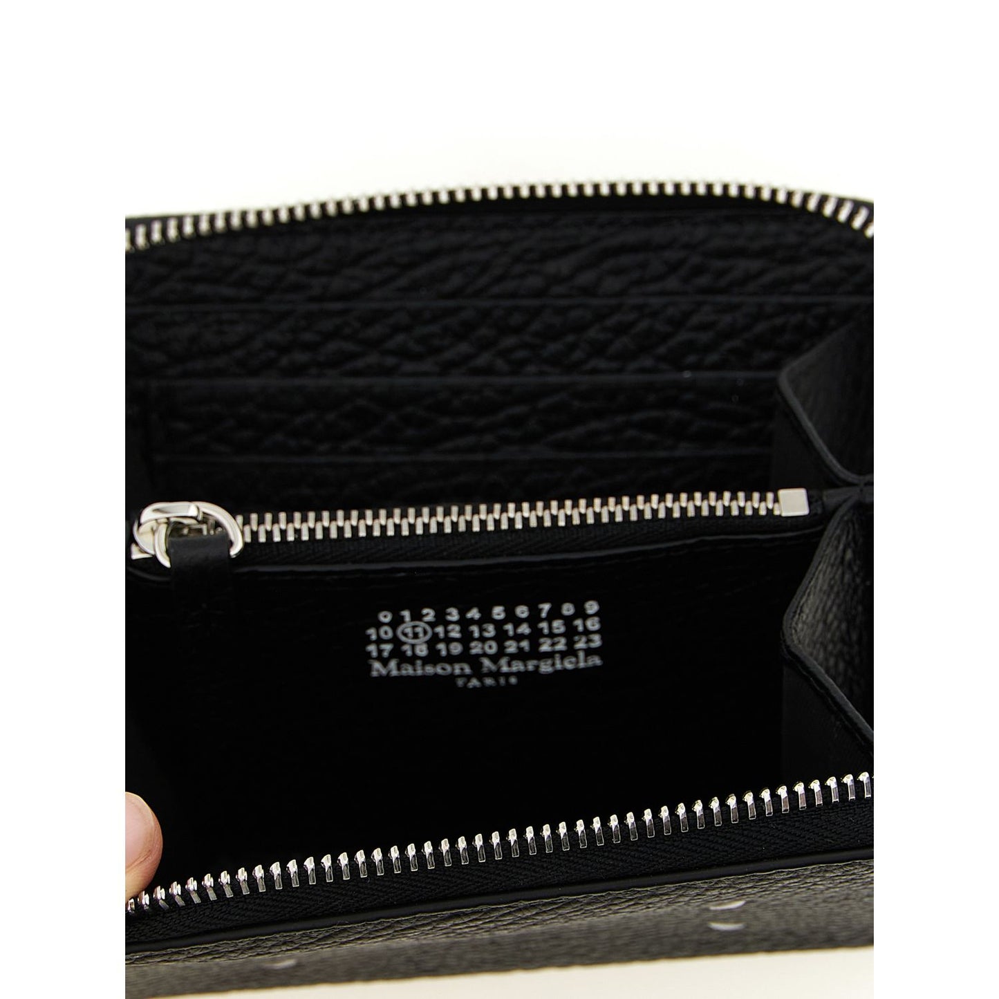 Maison Margiela Black Calfskin Wallet