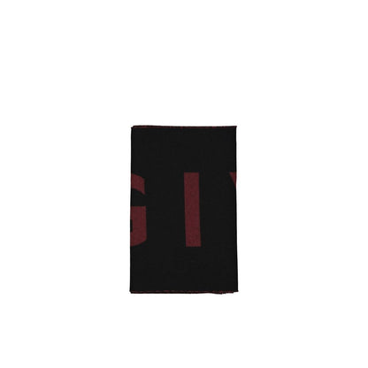 Givenchy Black Virgin Wool Foulard