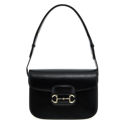 Gucci Black Leather Shoulder Bag