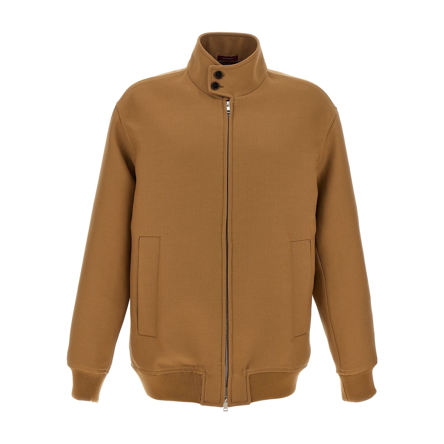 Gucci Brown Wool Full-Length Jacket