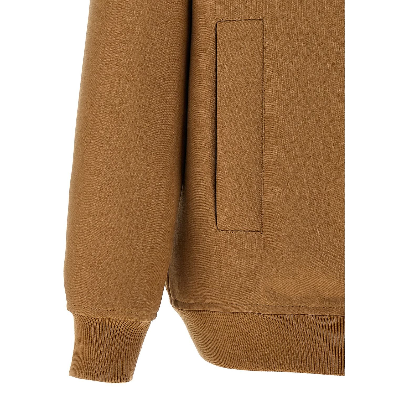 Gucci Brown Wool Full-Length Jacket