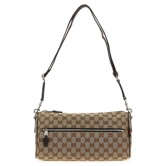 Gucci Beige Polyester Crossbody Bag