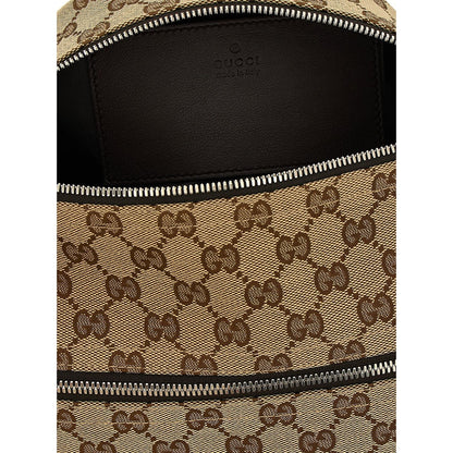 Gucci Beige Polyester Crossbody Bag