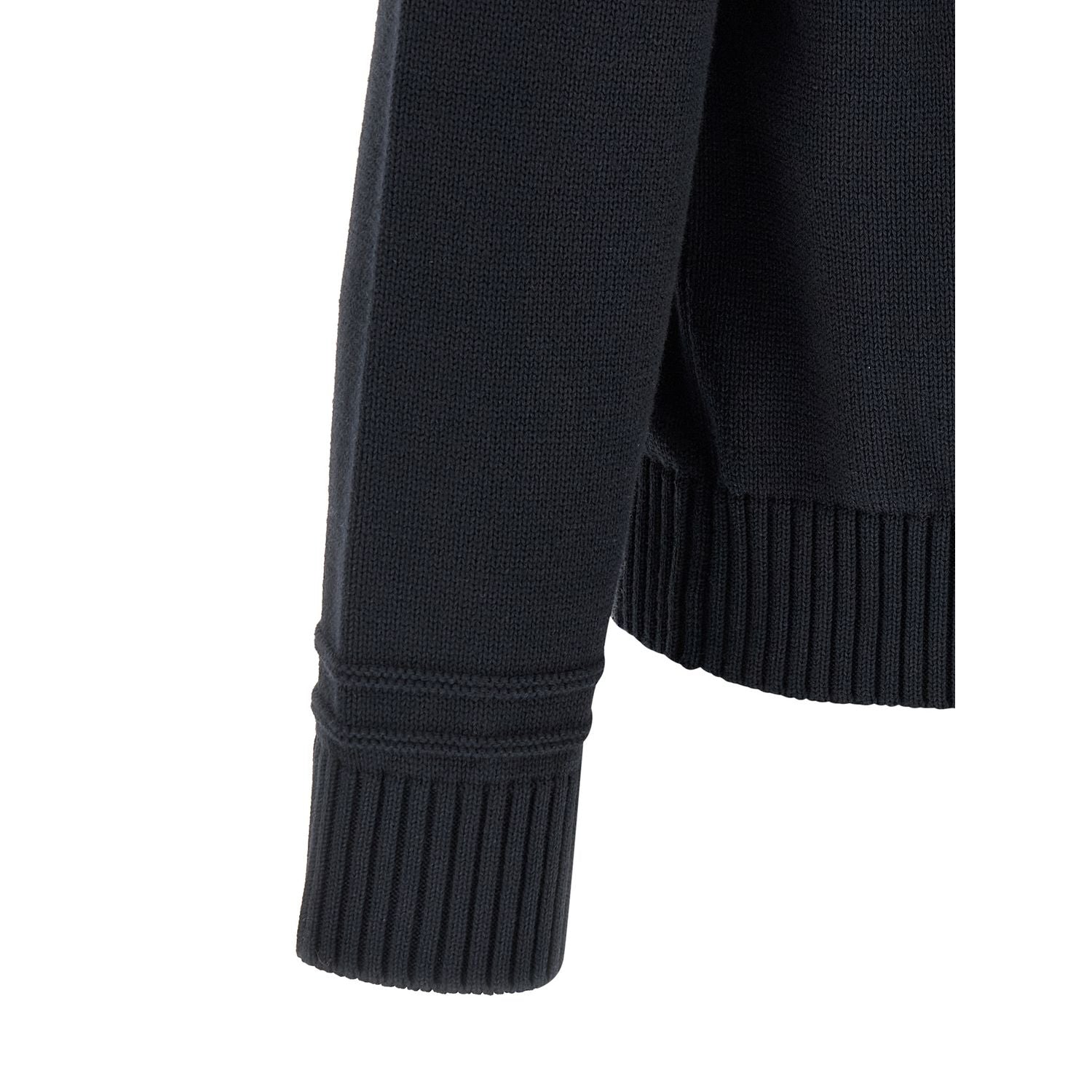 Gucci Blue Cotton Cardigan