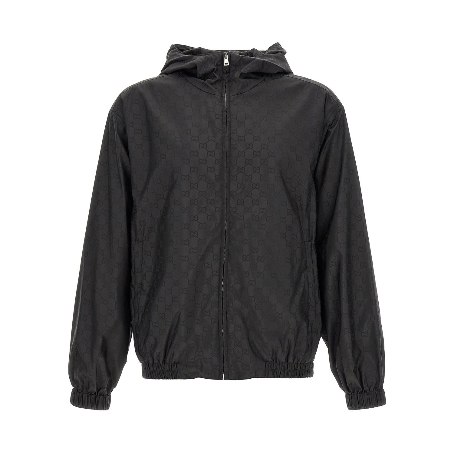 Gucci Black Polyamide Shell Jacket