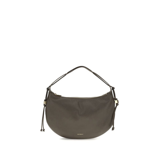 Coccinelle Brown Calf Leather Bos Taurus Shoulder Bag
