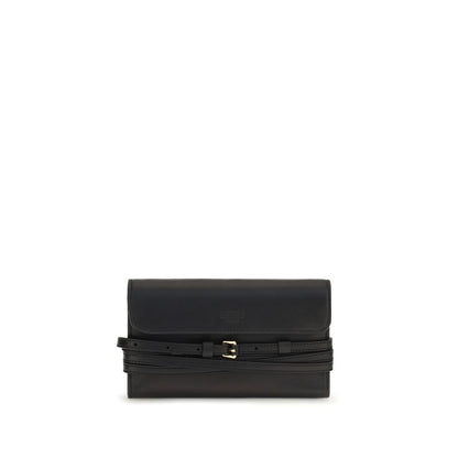 Moschino Black Goatskin Wallet