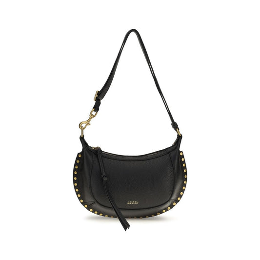Isabel Marant Black Calf Leather Bos Taurus Shoulder Bag