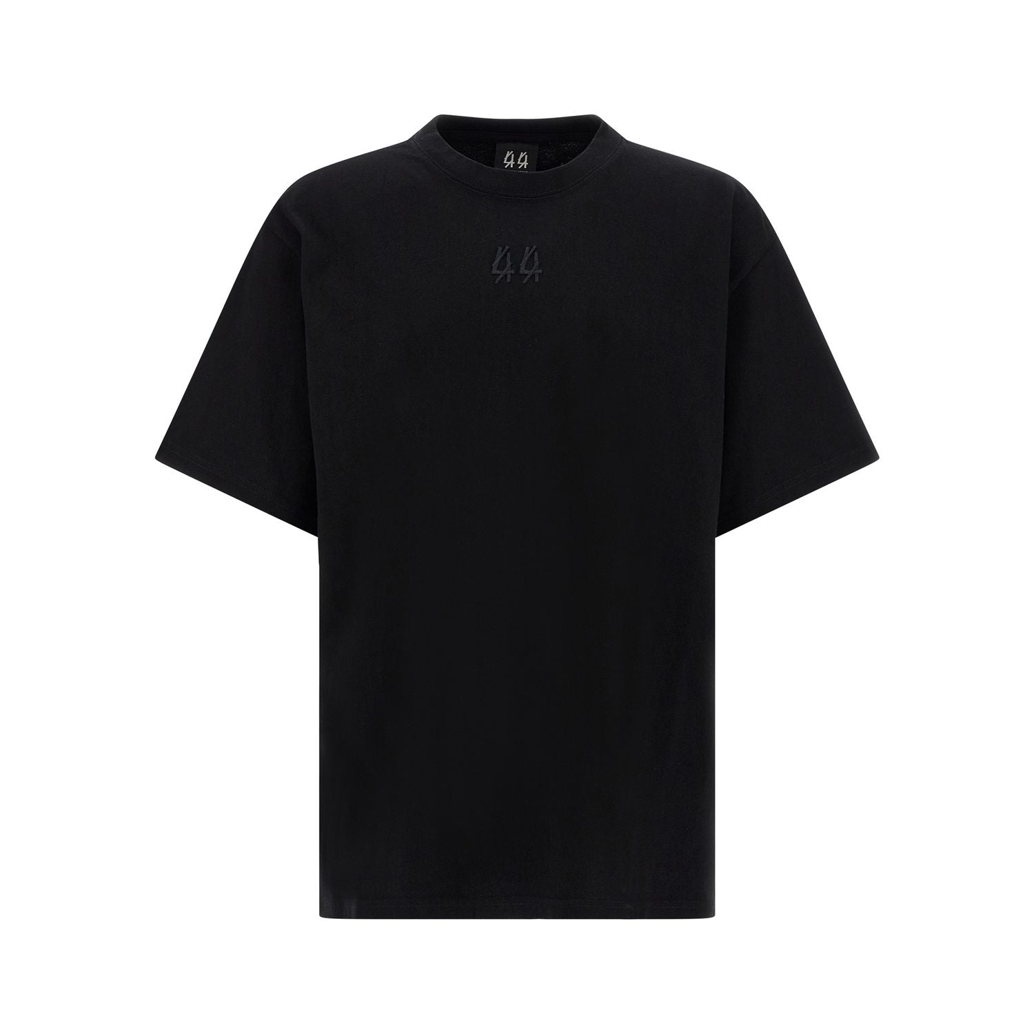 44 Label Group Black Cotton T-Shirt