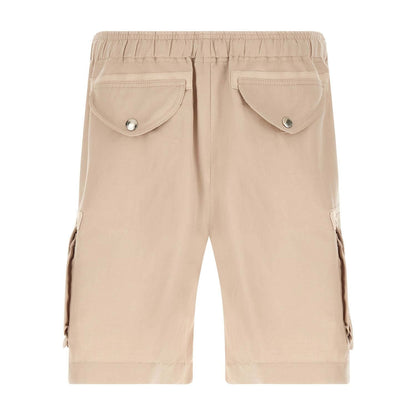 Brunello Cucinelli Beige Linen Bermuda Shorts