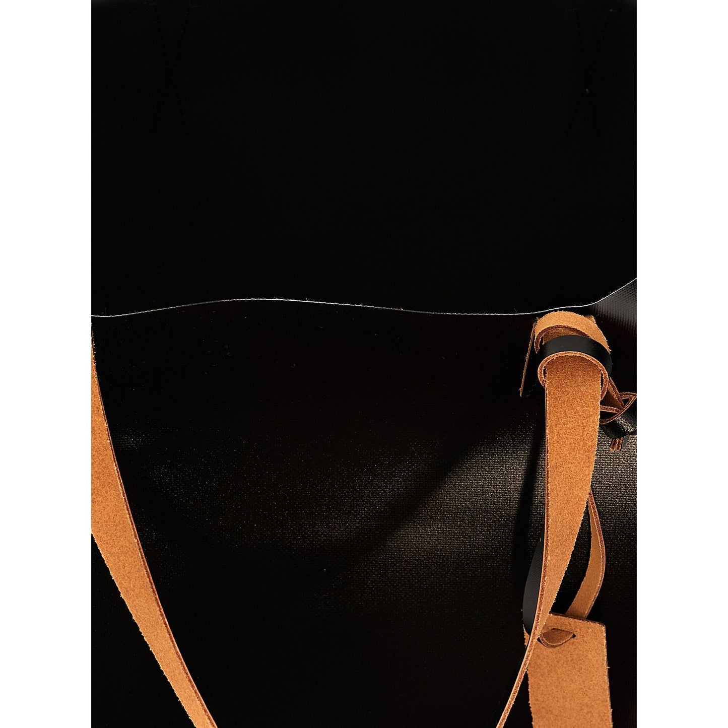 Marni Black Polyethylene Tote Bag