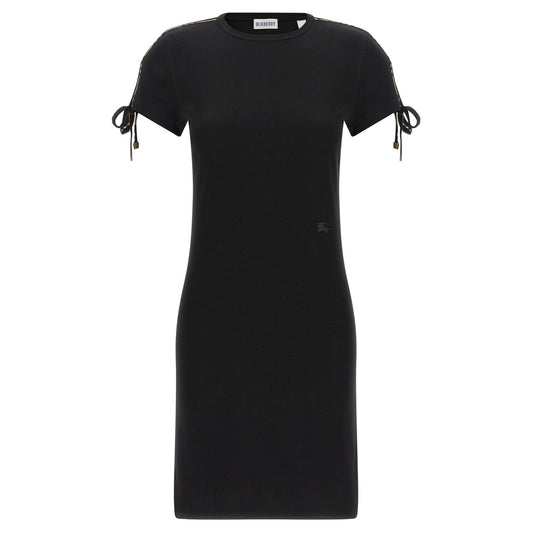 Burberry Black Cotton Short Dress