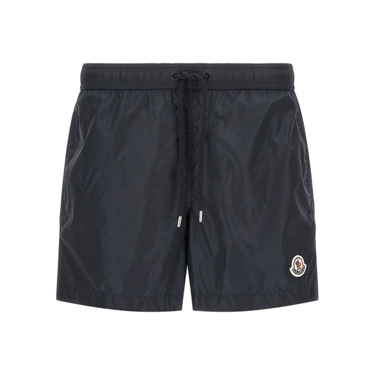 Moncler Blue Polyamide Cargo Shorts