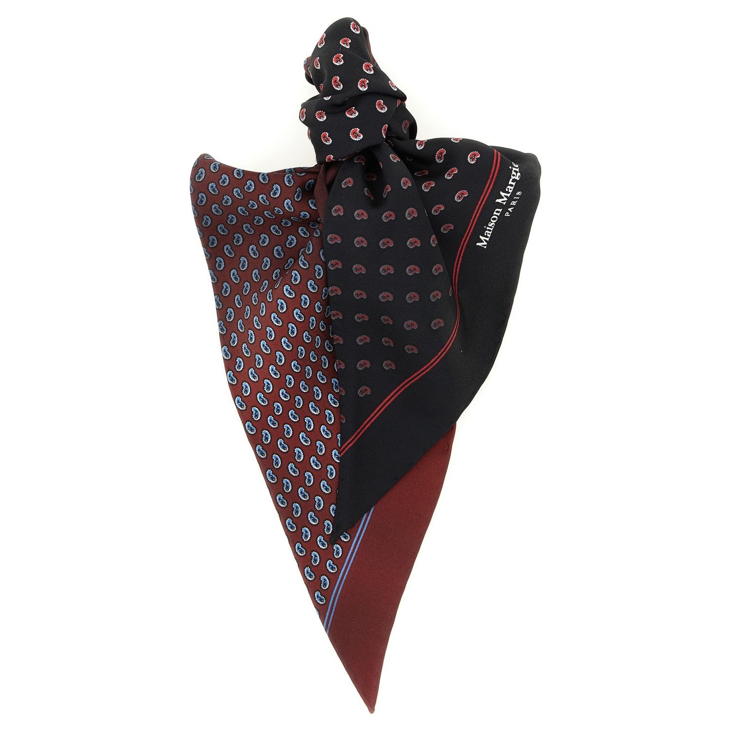 Maison Margiela Multicolor Silk Scarf