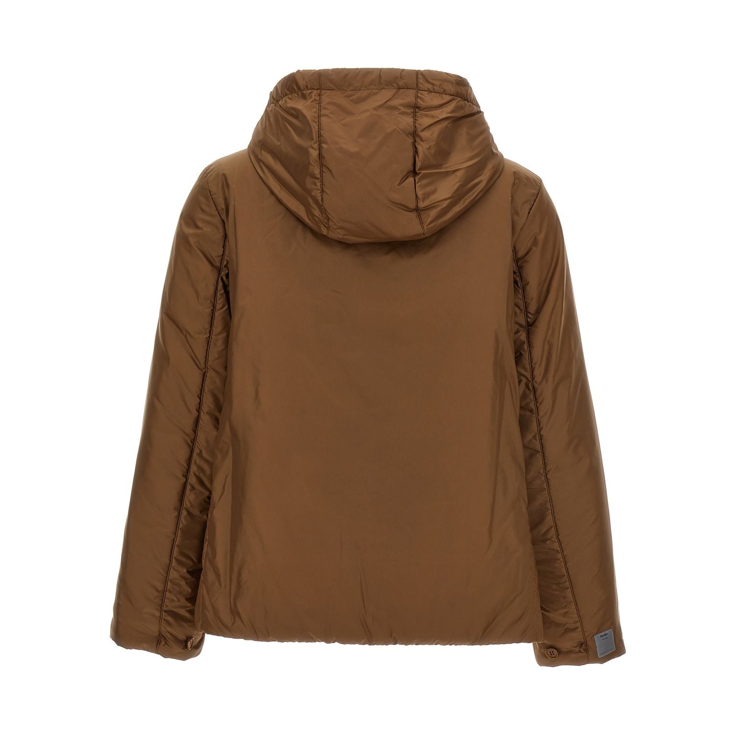 Max Mara Brown Polyester Shell Jacket