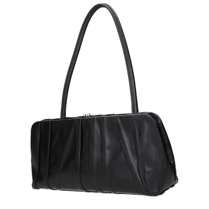 Jil Sander Black Leather Shoulder Bag