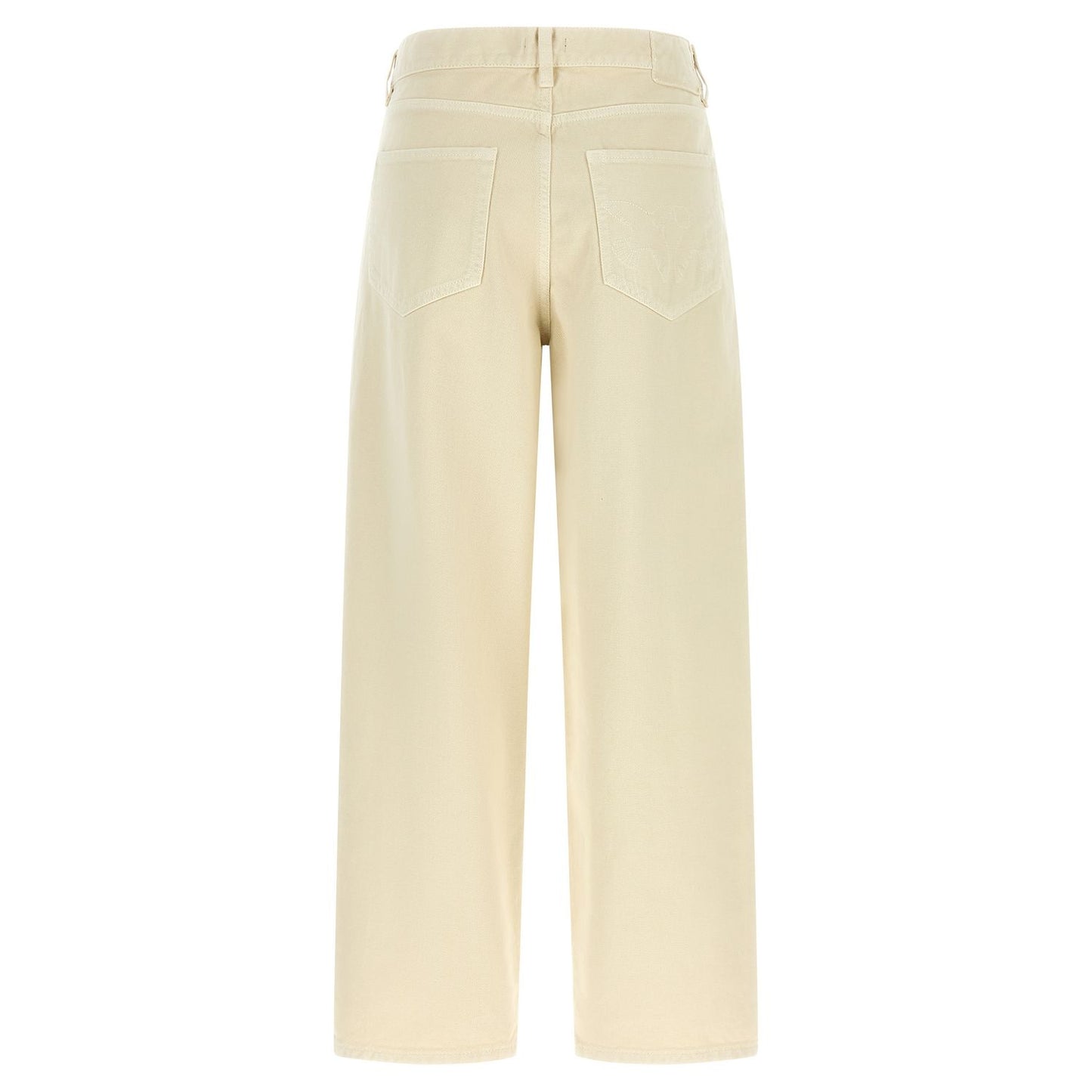 PINKO Beige Cotton Jeans Denim