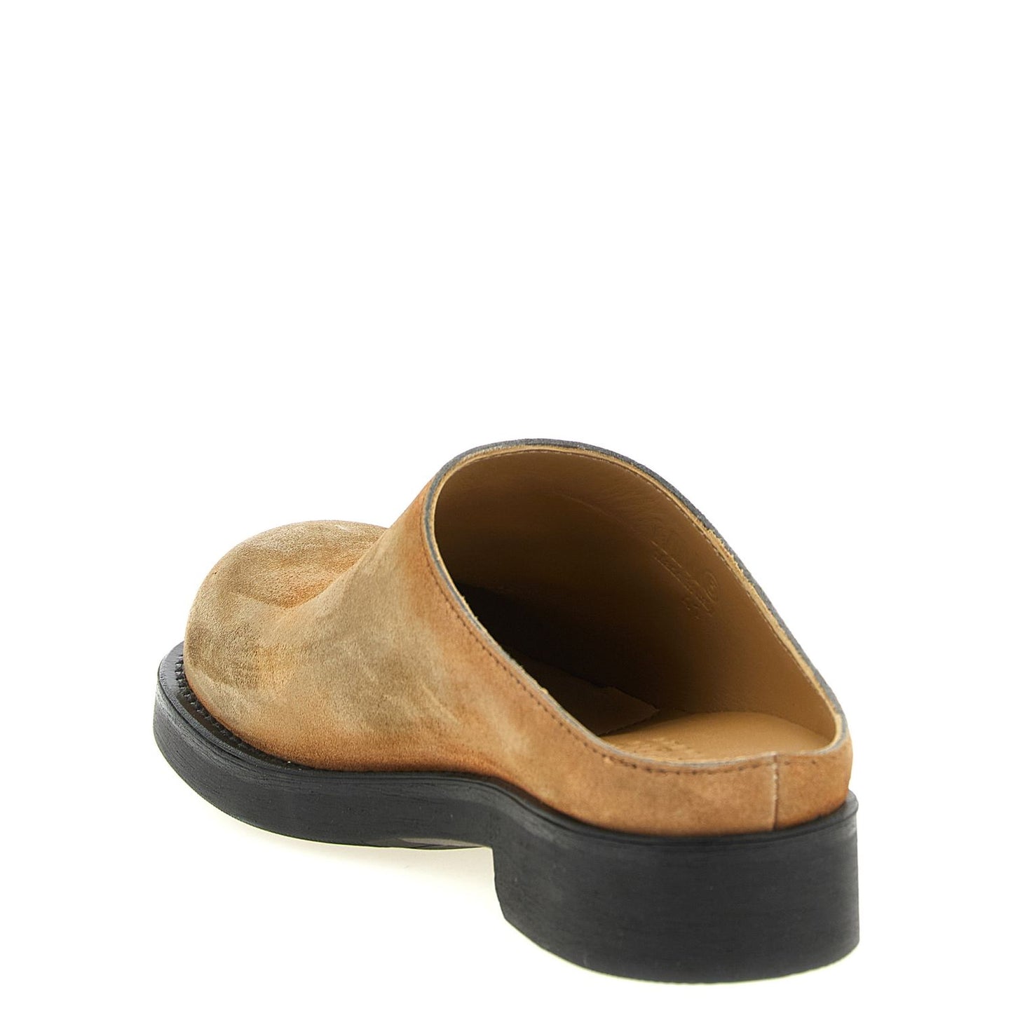MM6 Maison Margiela Beige Cowhide Mules