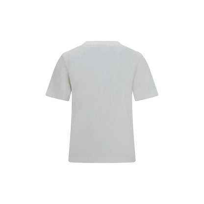 Burberry White Cotton T-Shirt