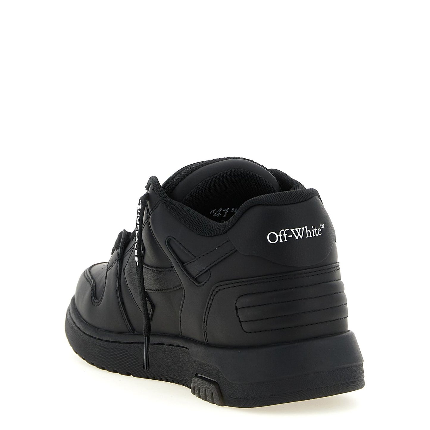 Off-White Bicolor Calfskin Low Top Sneakers