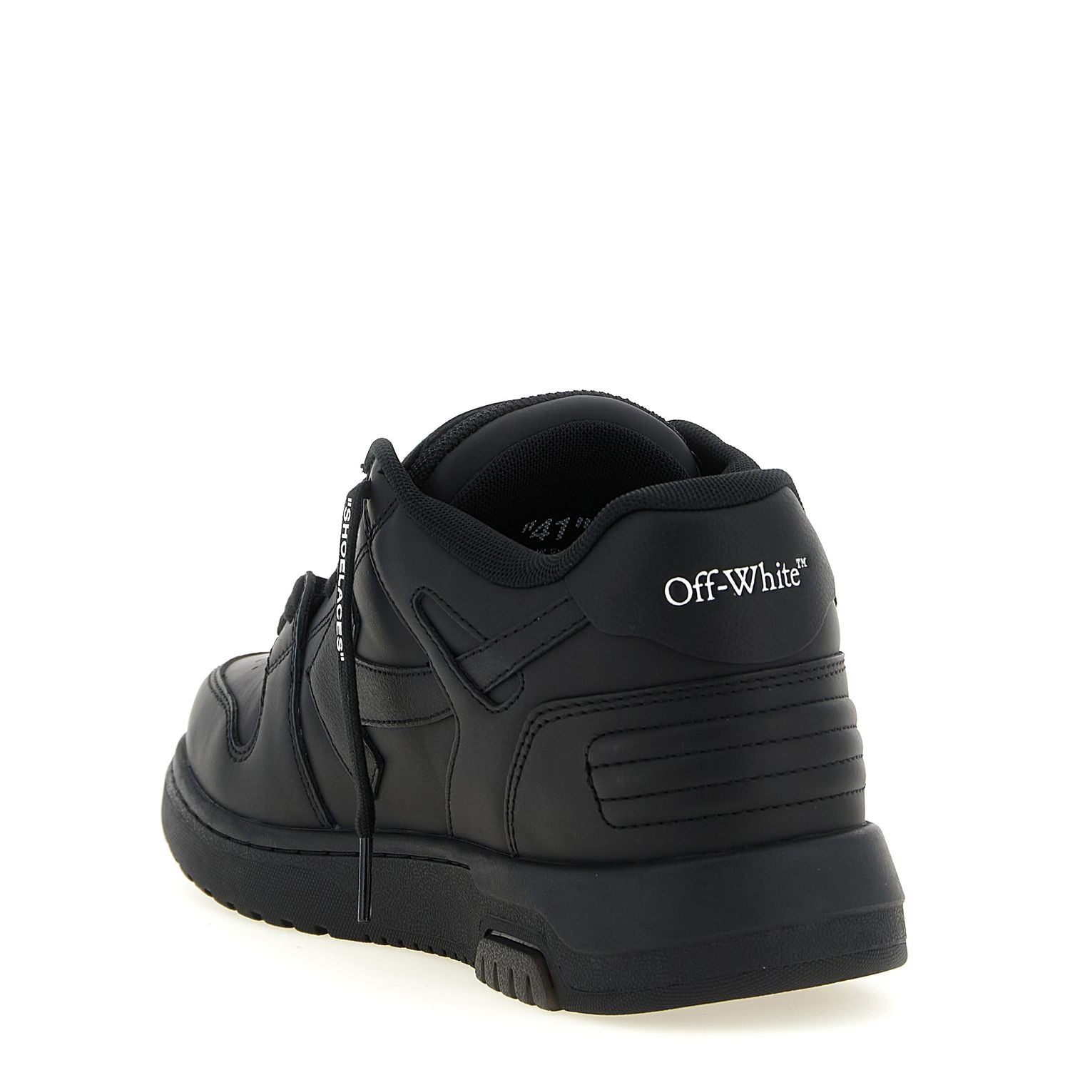 Off-White Bicolor Calfskin Low Top Sneakers