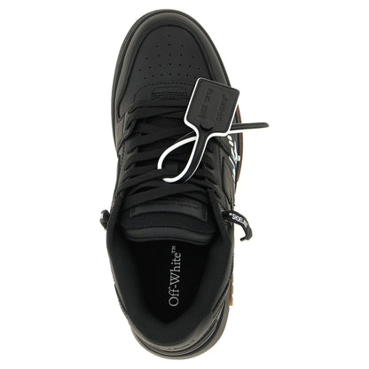 Off-White Bicolor Calfskin Low Top Sneakers