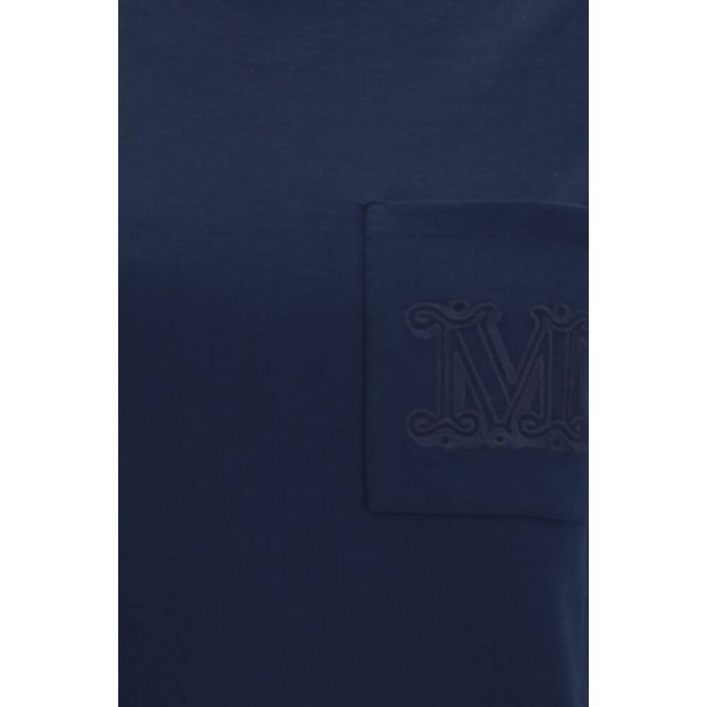 Max Mara Blue Cotton Sportswear