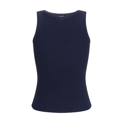 Max Mara Blue Viscose Tank Tops