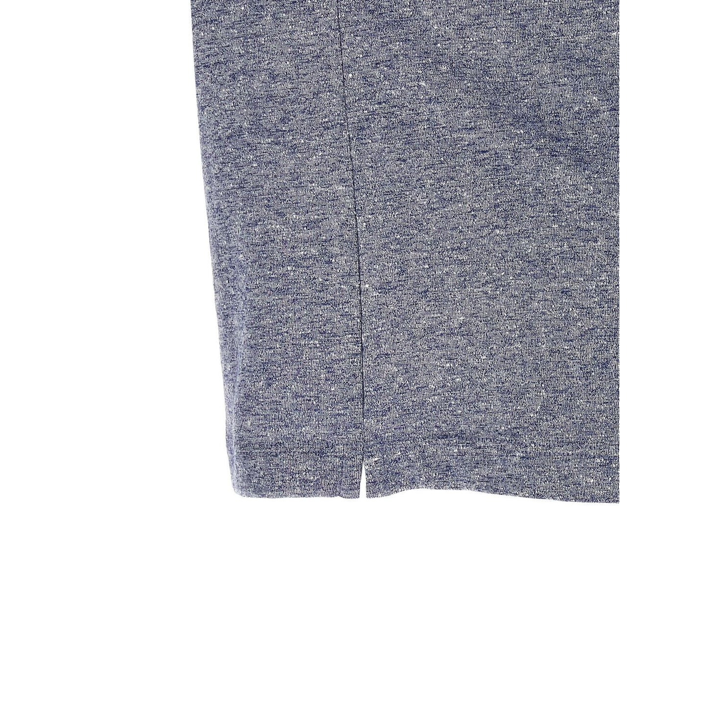 Brunello Cucinelli Blue Linen T-Shirt
