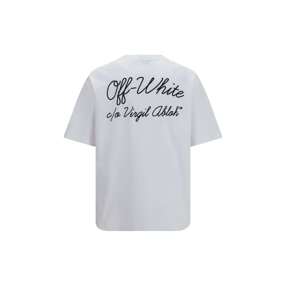 Off-White White Cotton T-Shirt